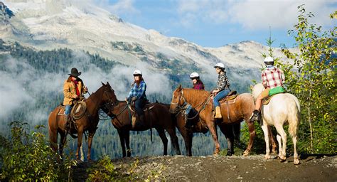 Horseback Riding Whistler Bc Tourism Whistler