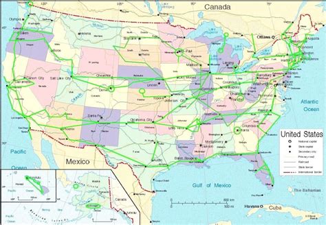 Map Of Usa Interstate Highways At Major In Justinhubbard Me New