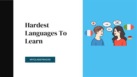 Top 10 Hardest Languages To Learn In 2023