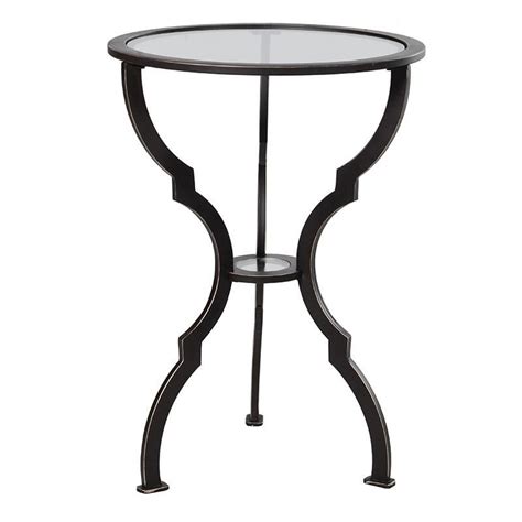 Black Glass Top Contemporary Side Table Contemporary Side Tables