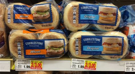 More images for english muffin brands at kroger » Cobblestone Bread Co. Coupon = English Muffins for $0.95 ...