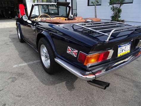 Modified 1973 Triumph Tr6 With Overdrive Bring A Trailer