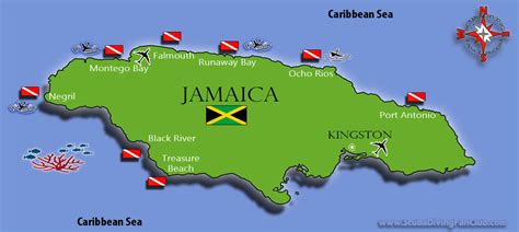 Jamaican Map 