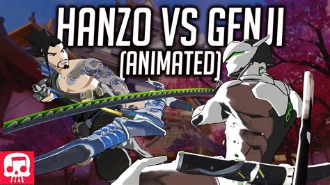 Hanzo Vs Genji Rap Battle By Jt Music Fight Animation By Dillon Goo