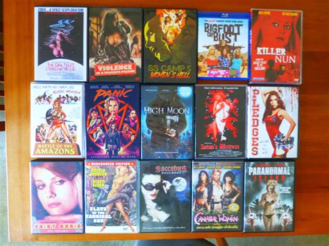 lot of 15 dvds sleaze cult grindhouse exploitation horror women in peril ebay