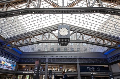 New York Unveils New 16 Billion Train Hall At Penn Station The Jim