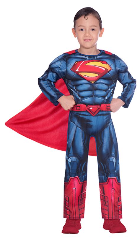Classic Superman Boys Costume All Boys World Book Day Costumes