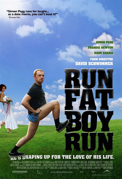 Run, fat boy, run is the kind of movie that's apt to be dismissed a goofy lark. Run, Fat Boy, Run (#4 of 5): Extra Large Movie Poster ...