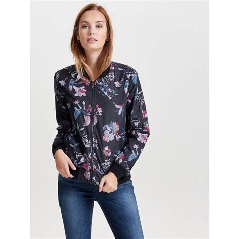 Xs schott bomber femme schott bordeaux foncé 118,30 € 169,00. Veste bomber fleuri Only | Bombers femme, Idées de mode ...