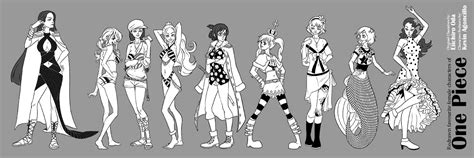 One Piece Redrawn My Favourite Female Characters By Digitalripplearts