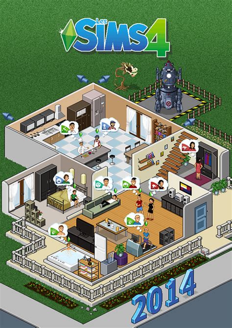 Sims 4 Promotional Pixelart For Ea Games On Behance