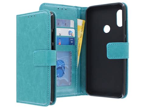 Смартфон xiaomi mi 8 lite 4/64gb. Bookcase Wallet Turquoise | Xiaomi Mi A2 Lite hoesje