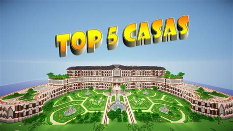 Minecraft Top 5 Casas 5º Edición 2014 Descarga Youtube