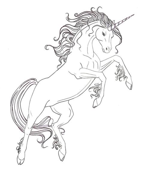 Disegni da colorare e stampare unicorno. Pagine da colorare con unicorni, 100 immagini in bianco e nero