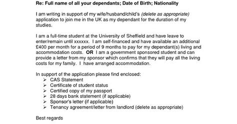 Cover Letter Sample For Uk Visa Application Free Online ...