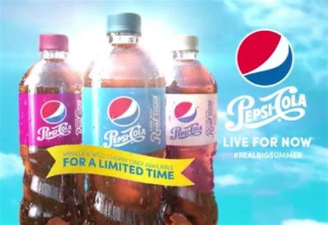 Coming Soon Pepsi Vanilla And Wild Cherry Made With Real Sugar The