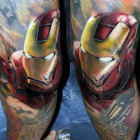 70 Iron Man Tattoo Designs For Men Tony Stark Ink Ideas Ironman