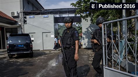 indonesia executes 4 prisoners convicted of drug crimes the new york times