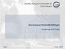 PPT - Georg-August-Universität Göttingen – Excellence and Profile ...