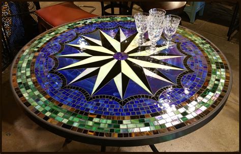 Mosaic Furniture Mosaic Table Mosaic Glass
