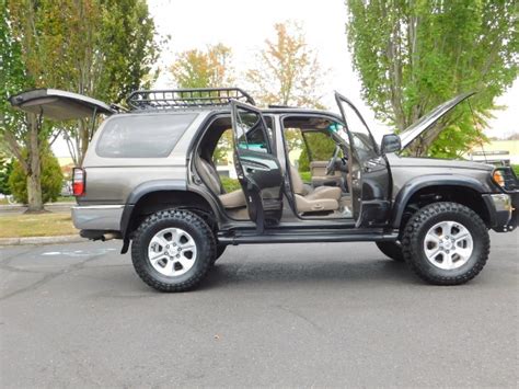 1998 Toyota 4runner Limited 4x4 V6 34l Lifted Low Miles