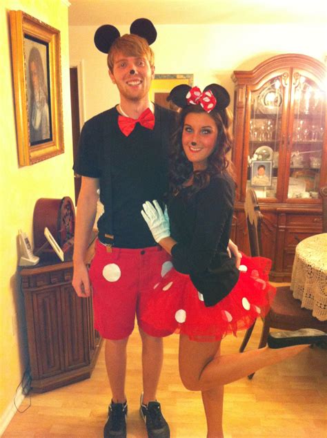Mickey And Minnie Mouse Costume Minnie Costume Halloween Outfits