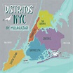 Mapa de Manhattan detallado. Planning por zonas. - Mola Viajar | Mapa ...