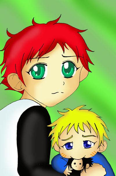 Gaara And Baby Naruto In Ps By Calzones Plushies On Deviantart