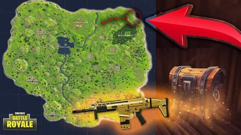 Best Chestloot Run 9 Chests Fortnite Battle Royale Spawn Locations