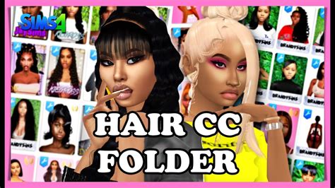 Sims 4 Cc Hair Alpha Folder