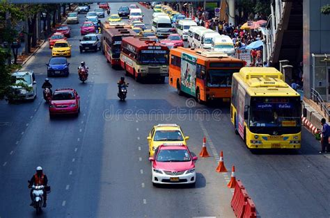 Bangkok Traffic Editorial Image Image Of Bangkok Asia 51402505