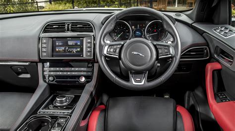 Jaguar f pace has 11 images of its interior, top f pace 2021 interior images include dashboard view, steering wheel, multi function steering, tachometer and drivers side in side door controls. Jaguar F-Pace 3.0D S (2017) review | CAR Magazine