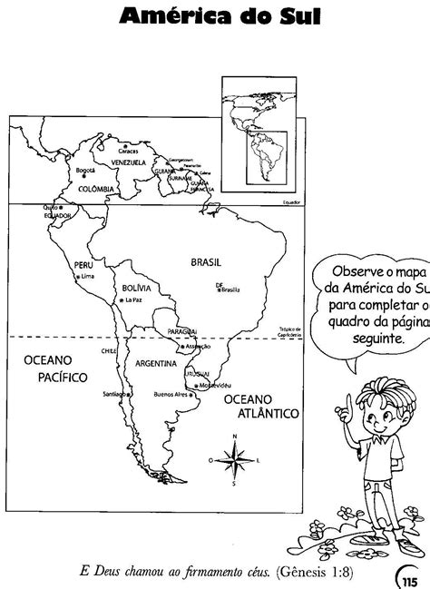 Atividade De Geografia Para Colorir Bego Sport