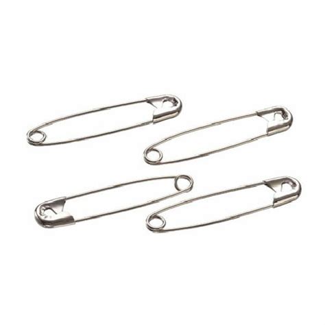 Size Number 3 Silver Large Safety Pins Bulk 2 Inch 1440 Pieces Premium