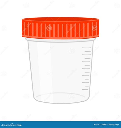 Plastic Urine Test Container Sterile Specimen Cup For Urinalysis