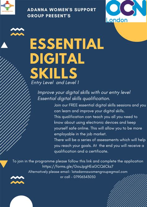 Free Courses Essential Digital Skills Entry Level And Level 1 Adanna