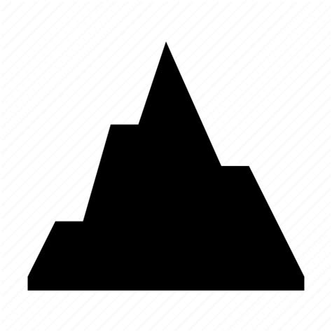 Mountain Rise Terrain Icon Download On Iconfinder