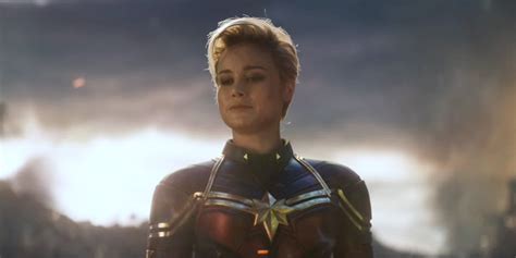 Why Captain Marvel Has That Haircut In Avengers Endgame And What It
