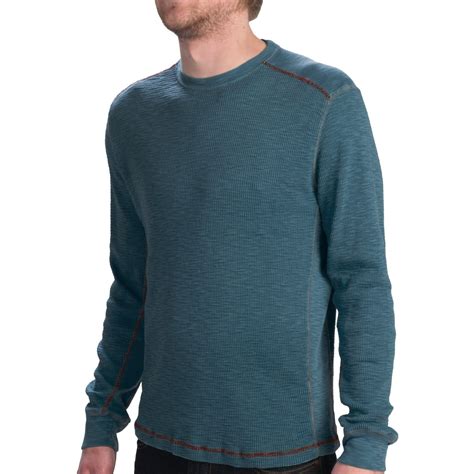 True Grit Waffle Thermal Shirt Long Sleeve For Men
