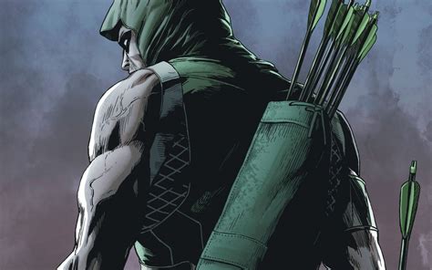 Desktop Wallpaper Superhero Green Arrow Dc Comics Hd Image Picture