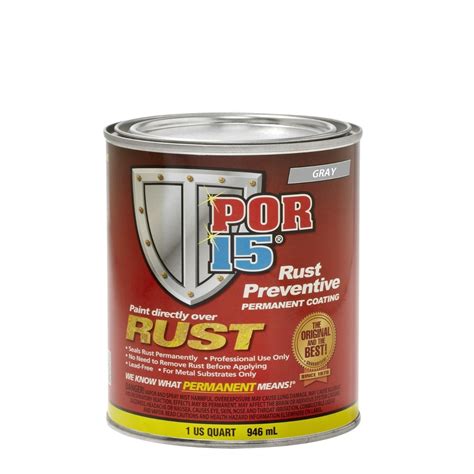 Rust Preventive Gray Quart Por 15 New Zealand