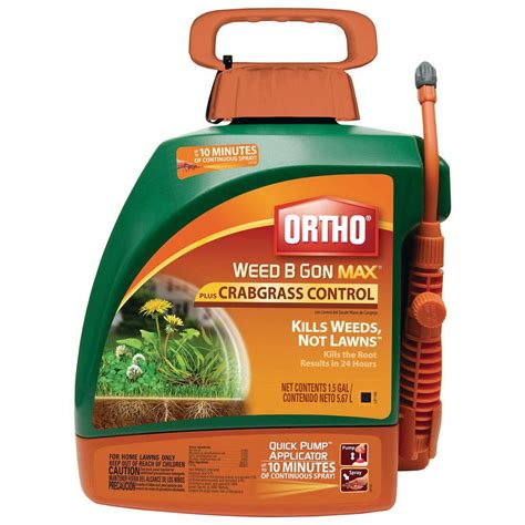 The herbicide is available in several sizes and formulations. Ortho Weed B Gon Quick Pump-9904210 - The Home Depot