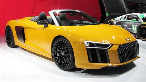 2016 Audi R8 Spyder V10 Revealed In New York Motoring Research