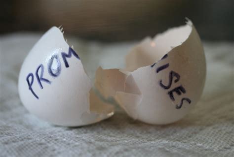 Just Being Me: Promises are meant to be broken?