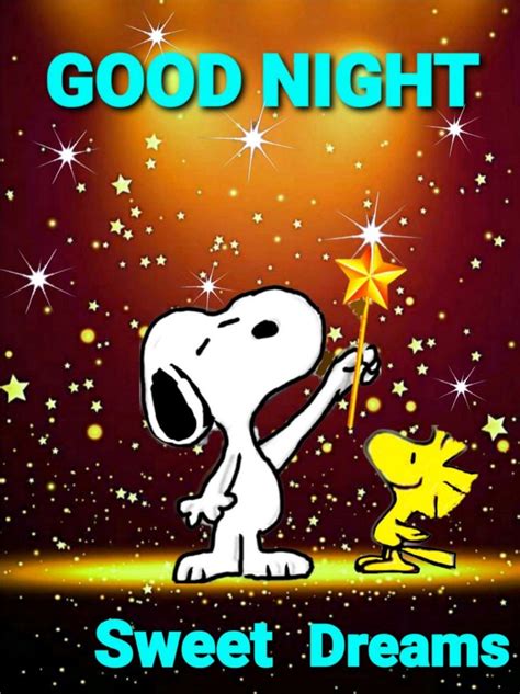 スヌーピーgood Night Snoopy Pictures Snoopy Images Good Night Greetings