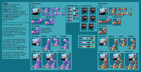 The Spriters Resource Full Sheet View Sonic The Hedgehog Cd Sega