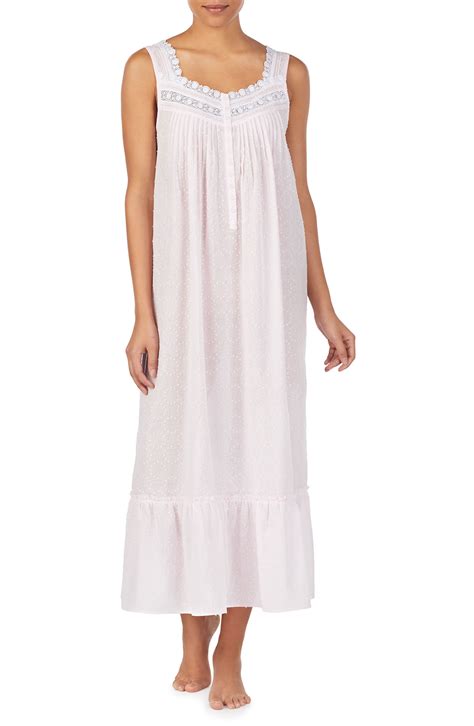 Eileen West Long Cotton Nightgown Available At Nordstrom Cotton Night Dress Long Cotton