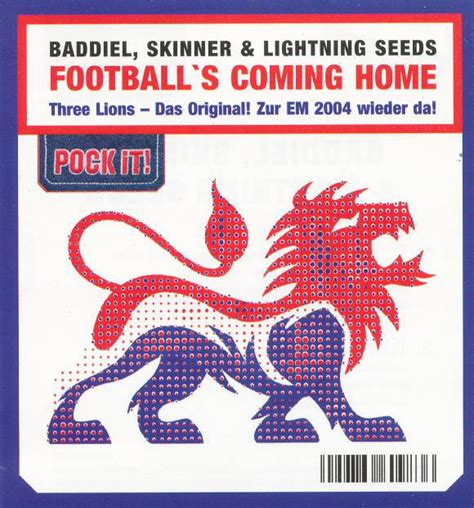 Baddiel Skinner And Lightning Seeds Three Lions 2004 Cd Discogs