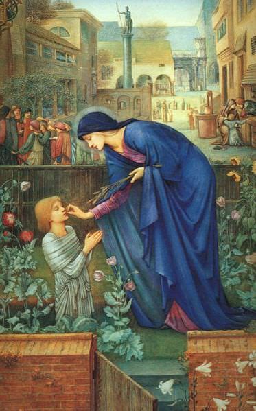 The Prioresss Tale A Painting By Edward Coley Burne Jones