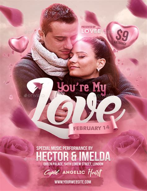 15 Valentines Day Poster Designs Design Trends Premium Psd